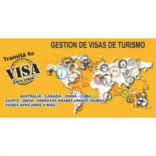 Gestion Tramites Visas De Turismo Usa Eeuu Canadá Australia