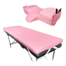 | Colchón De Pestañas Almohada (rosa) | Cómodo Cubrecolchón