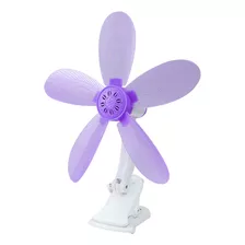 Ventilador Eléctrico Tipo Clip De Cinco Hojas