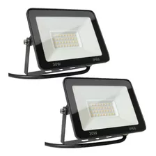 Pack X2 Foco Plafon Led Reflector Led 30w Foco Led Exterior