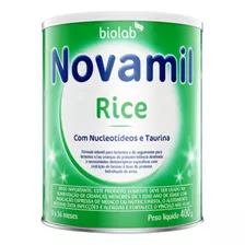 Fórmula Infantil Em Pó Biolab Novamil Rice Em Lata De 400g