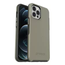 Funda Para iPhone 12 Pro Otterbox Symmetry Gris Antishock