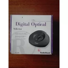 Selector Digital Óptico Radioshack - 4 Entradas - Como Nuevo