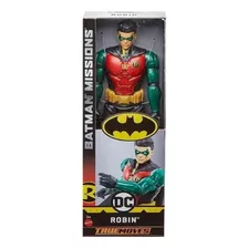 Boneco Robin Truemoves Coleção Batman Mission Dc Figura 30cm