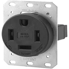 Bryant Electrico 60 amp 250 v Nema 15   60r Flush Recep