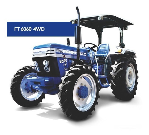 Tractor Farmtrac 60 Hp 4x4 Entrega Inmediata