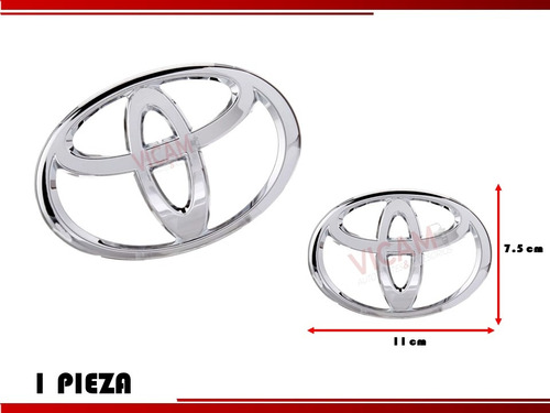 Emblema Para Tapa De Caja Toyota Corolla 2014-2019 Foto 3