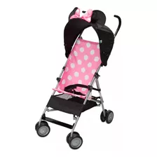 Carriola De Baston Disney Minnie Mouse Sombra Y Canasta *sk Color Negro Color Del Chasis Silver