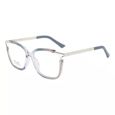 Óculos P/grau Armações Tr90 Metal Geek Redondo Luxo Promoção