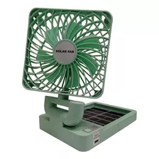 Ventilador Solar Recargable Portátil - Ferrejido