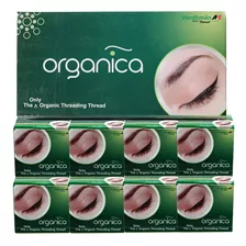 Organica - Caja De 8 Bobinas De Hilo Para Cejas