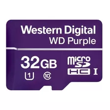 Cartão De Memória Wd Purple 32gb Para Camera Im7 Intelbras
