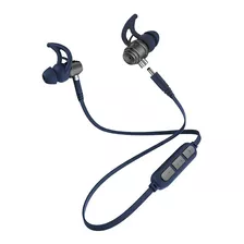 Auriculares Avenzo Av639 Bluetooth Y Cableado Azul C/mic