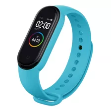 Pulseira Compatível Xiaomi Colorida Silicone Mi Band 3/4 Nfe