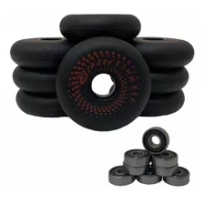 Llantas Negras De 80mm Para Patines En Línea ¡envió Gratis!