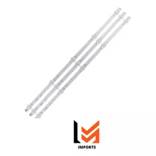 Kit Barras De Led Tv Philco Ph28c20 Ph28c20d Em Aluminio