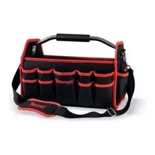 Bolsa P/ Ferramenta C/ 21 Bolsos Grande Starrett Bgl Cor Vermelho