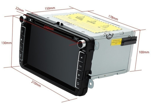 Vw Seat Android Dvd Gps Wifi Passat Jetta Leon Toledo Radio Foto 8