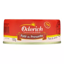 Patê De Presunto Oderich Lata 100g