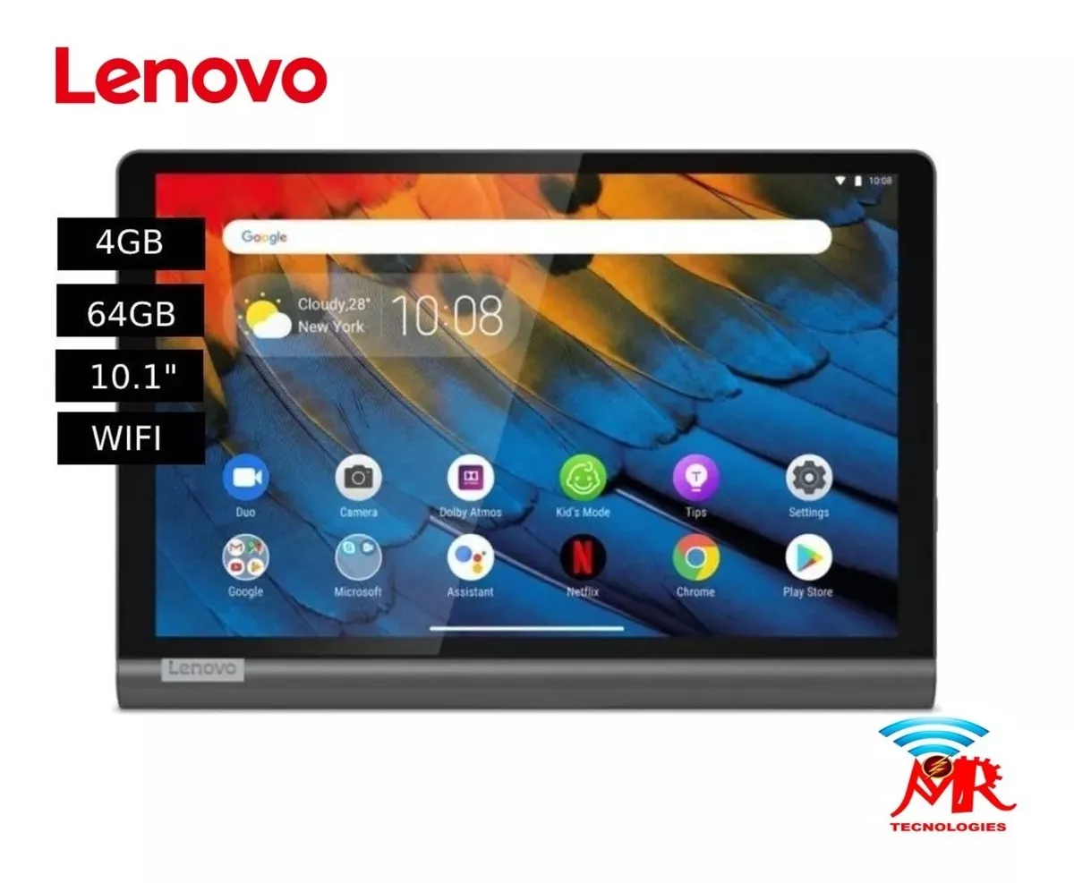 Tablet Lenovo Yoga Smart Tab 10.1 4gb 64gb Yt-x705f Gris
