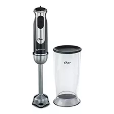 Batidora De Inmersion Stick Mixer Oster 2802 Con Vaso 800w Color Negro