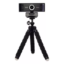 Câmera Web Tedge Webcam Ml-wafhd Hd 30fps Cor Preto