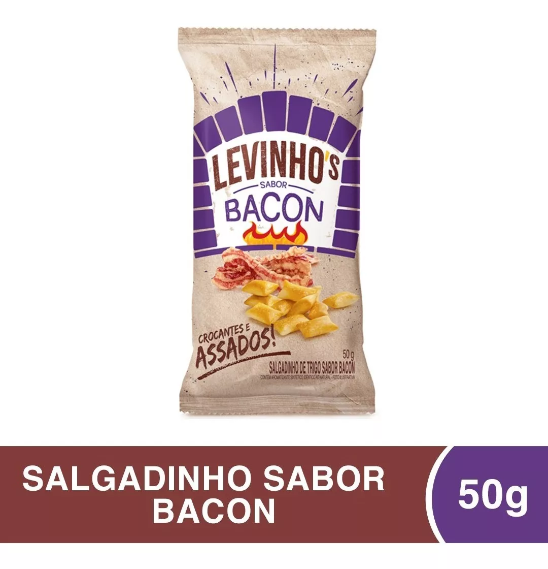 Salgadinho Bacon Levinhos 50g
