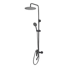 Femmto Dext04 Regadera De Baño Ducha Columna Exterior Monocrontol Torre Mate Teleducha