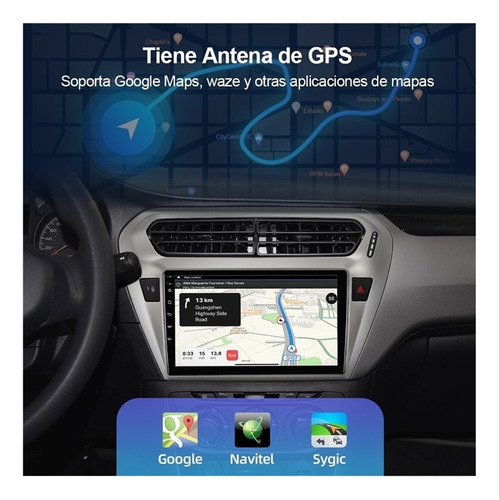 Estreo Cmara For Citroen Elysee Peugeot 301 2013-2022 Gps Foto 7