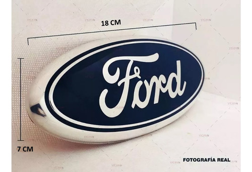 Emblema Para Tapa De Batea De For Lobo F-150 2009-2014 18 Cm Foto 3