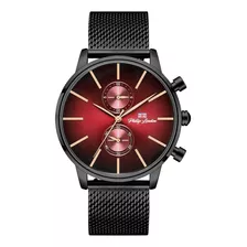 Relógio Philiph London Pl80261613m Bo N Cronógrafo Black