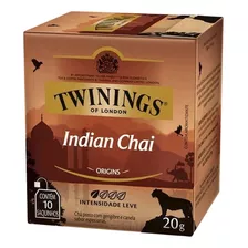 Te Twinings Indian Chai Caja X 10 Saquitos De 20 Gramos