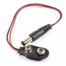 Clip Para Bateria 9v Com Plug P4 Capa De Proteção Arduino 