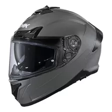 Casco Smk Typhoon Gris Brillante 