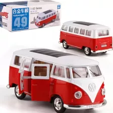 Miniatura Vw Kombi 1:38 Em Metal Com Fricção Frete Grátis