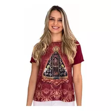 Blusa Religiosa Nossa Senhora Aparecida Feminina Fs4828