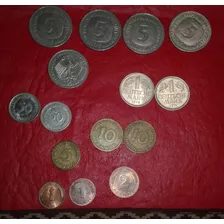 Lote De Monedas Alemania Marcos Y Fpenning Coleccionables