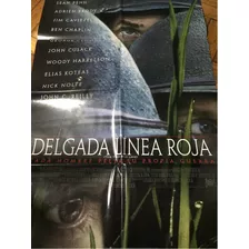 Poster Delgada Linea Roja Nick Nolte Original