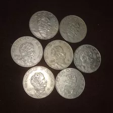 Monedas 5 Pesos 1971 A 1978 Vicente Guerrero Todas Fechas
