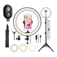 Ring Light Bluetooth Anel Luz 30cm 12 Polegadas Tripé 2,1m