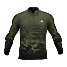 Camisa De Pesca Presa Viva Camuflada 05