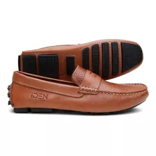 Drive Mocassim Masculino Em Couro Legítimo Castor*