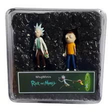 Hot Wheels Rick And Morty Bonecos Miniatura Escala 1/64 Hw