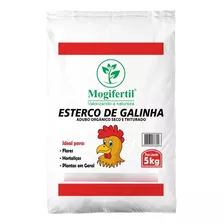 Substrato Esterco De Galinha 5 Kg Mogi Fertil