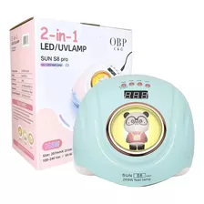 Lampara De Secado De Uñas Uv Led Sun S8 Pro 268w Verde