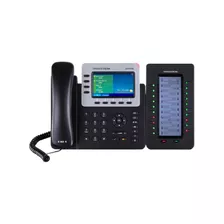 Teléfono Ip 4 Líneas Con Botonera 20 Teclas Prog Gxp2200-ext