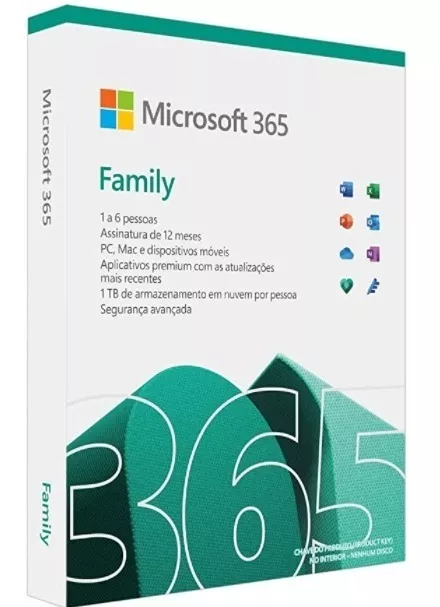 Microsoft 365 Family 15 Meses Original Envio De Imediato