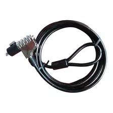 Cable Seguridad Notebook Candado Combinacion Acero 1.8m