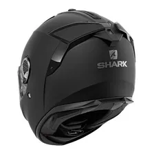 Capacete Shark Spartan Gt Blank Kma Preto Fosco 