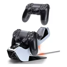 Bionik Power Stand Ps4 Controlador Cargador: Compatible Con.